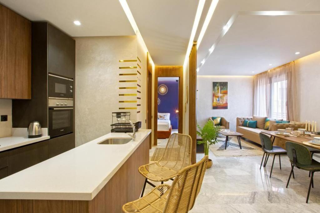 Luxury Apartment In Center Of Marrakech City Marrakesh Buitenkant foto